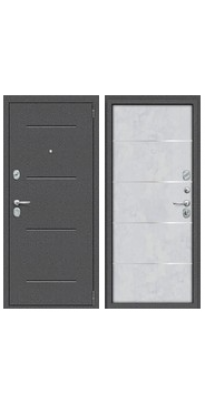 Входная дверь PORTA R-2 104/П50 IMP-6 Антик серебро/Snow Art